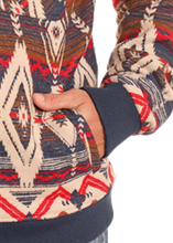 Load image into Gallery viewer, Rock & Roll Bomber Pullover Navy BM91C04337
