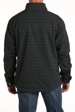 Load image into Gallery viewer, Cinch Men's Bonded Plaid Prt Navy Jacket MWJ1583007