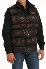 Load image into Gallery viewer, Cinch Men's Reversible Quilted Vest Brown/Black MWV1910001