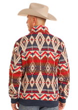 Load image into Gallery viewer, Rock & Roll Bomber Pullover Navy BM91C04337