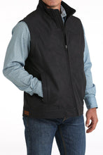 Load image into Gallery viewer, Cinch Men's Charcoal Concealed Carry Bonded Vest MWV1592003