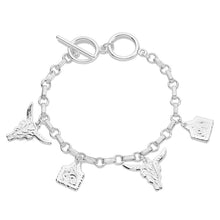 Load image into Gallery viewer, Montana Silversmiths Country Charm Bracelet BC5835