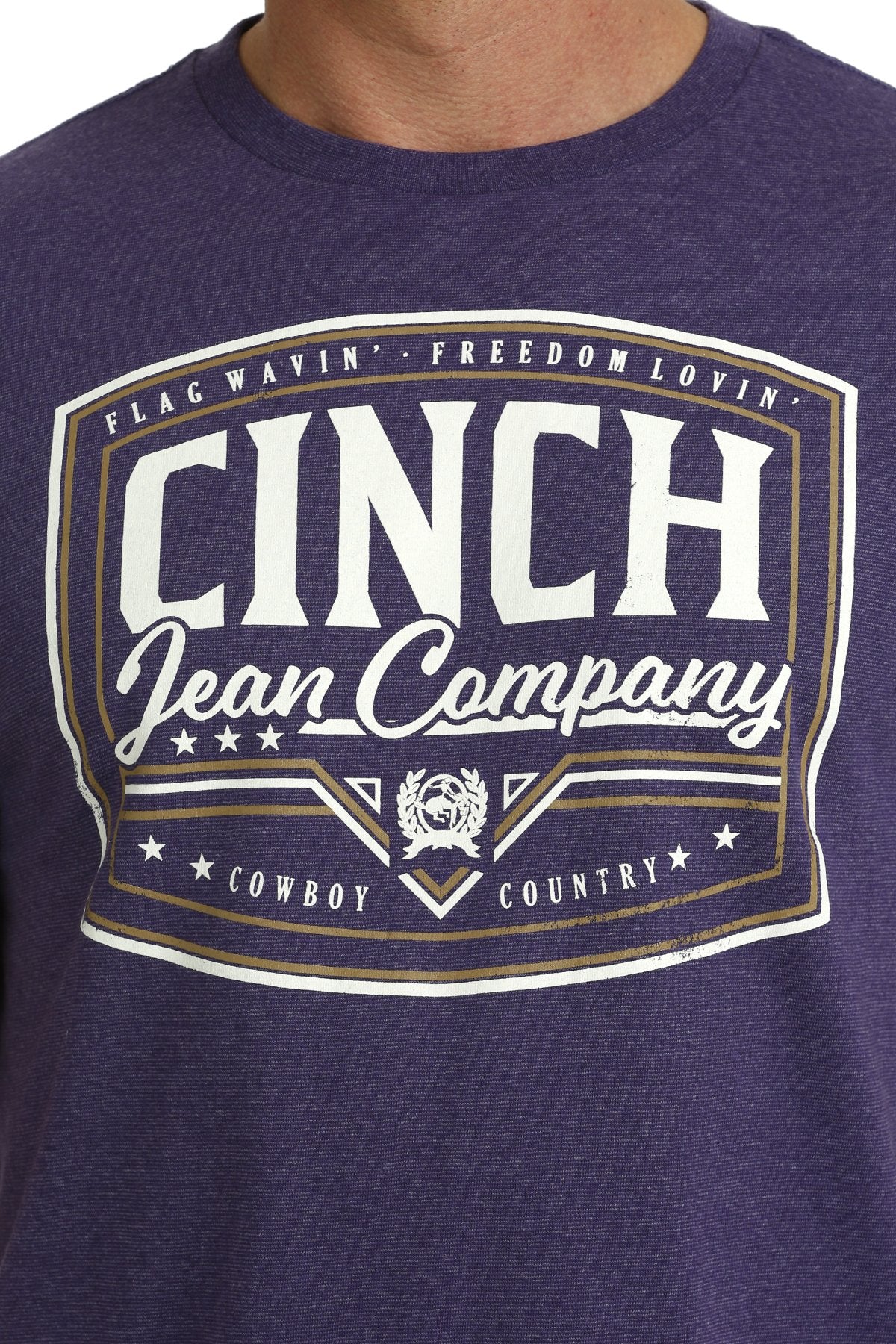 Cinch Jean Company Purple Tee MTT1690614