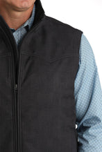 Load image into Gallery viewer, Cinch Men's Charcoal Concealed Carry Bonded Vest MWV1592003