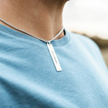 Load image into Gallery viewer, Montana Silversmiths Warrior Straight Bar "I Am With You" WCNC4889