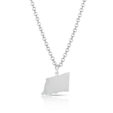 Load image into Gallery viewer, Montana Silversmiths Silver Thin Line Flag Necklace NC4085