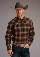Load image into Gallery viewer, Stetson Plaid Flannel LS
