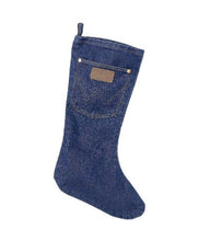 Load image into Gallery viewer, Wrangler Denim Christmas Stocking 1WRCHST, 1WRCHSP