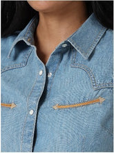 Load image into Gallery viewer, Wrangler Retro Embellished Denim Sleeveless Top In Denim 112329683