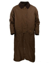 Load image into Gallery viewer, Outback Trading Men's Waxed Cotton Duster Bronze 29825