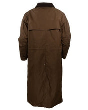 Load image into Gallery viewer, Outback Trading Men's Waxed Cotton Duster Bronze 29825