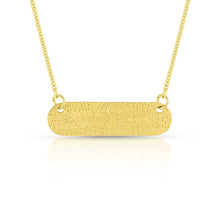 Load image into Gallery viewer, Montana Silversmiths Faith In All Warrior Collection Gold Bar Necklace WCNC5087