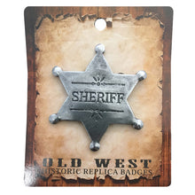 Load image into Gallery viewer, Old West Sheriff Badge BGE-17