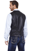 Load image into Gallery viewer, CRIPPLE CREEK VEST LTHR BLACK ML1059