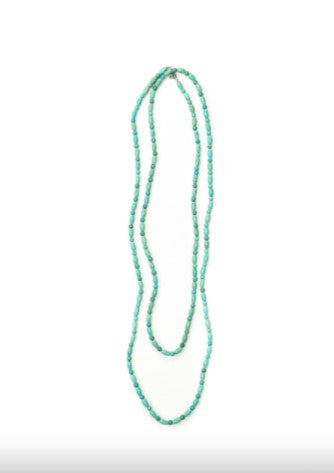 West&Co Turq Beaded Necklace N1262