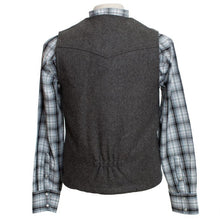 Load image into Gallery viewer, Wyoming Traders Buckaroo Wool Vest Grey