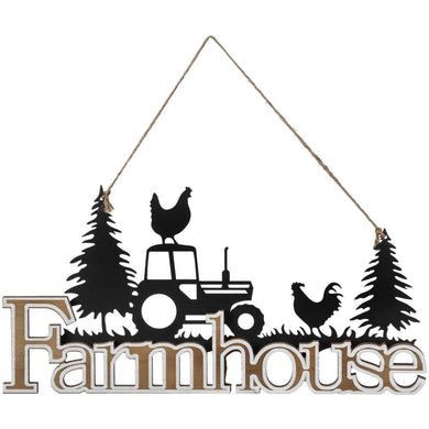 Home & Barn Sign Farmhouse/tractor 87-36132-0-0