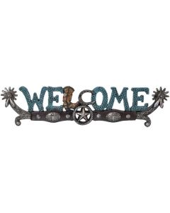 JT Welcome Spur Sign 87-1483