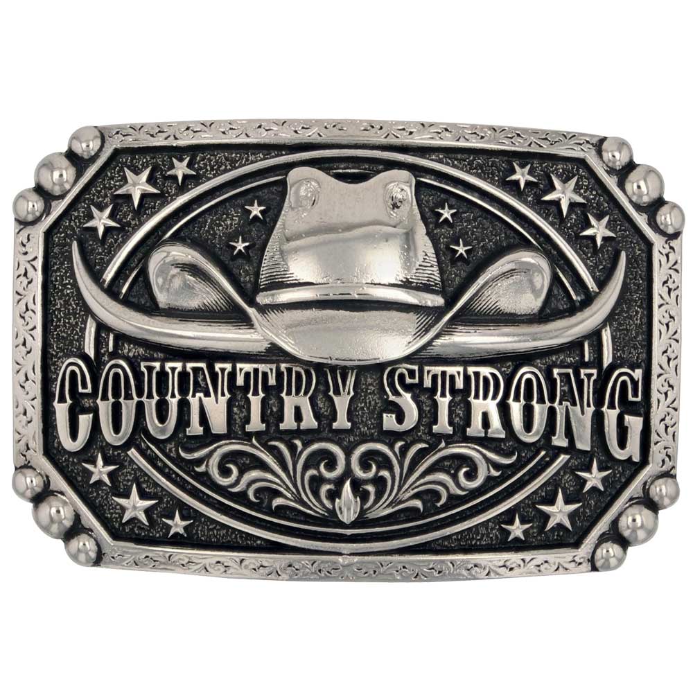 Montana Silversmiths Cowboy Up Belt Buckle