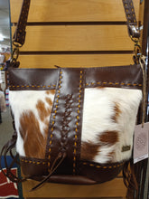 Load image into Gallery viewer, Pranee Bags Everett Hair-on Shoulder Bucket Bag