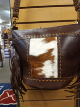 Load image into Gallery viewer, Pranee Bags Everett Hair-on Shoulder Bucket Bag