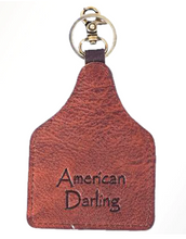 Load image into Gallery viewer, American Darling Headdress Key Ring Tag ADKRM115