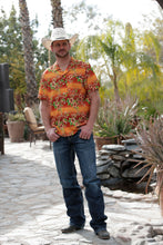 Load image into Gallery viewer, Cinch Men's Camp Shirt Org Hawaiian Prt MTW1401041
