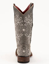 Load image into Gallery viewer, Ferrini Bella Smoke Embroidered Boots 8229349