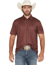 Load image into Gallery viewer, Cowboy Hardware Gio Morse S/S Golf Knit Chili 134152-201-M
