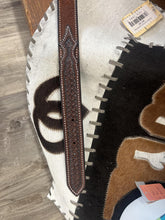 Load image into Gallery viewer, Texas Saddlery Kids Chocolate Rough out/Spider Belt