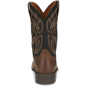 Justin 11" Rendon Pecan Wide Round Toe SE7531