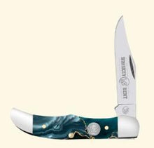 Load image into Gallery viewer, Rusted Nail The Original Whiskey Bent Pocket Knife Mini Hunter