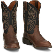 Load image into Gallery viewer, Justin Rendon Pecan Black Cowhide SE7531