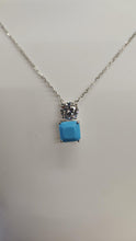 Load image into Gallery viewer, Kelly Herd Sleeping Beauty Stone Pendant Jewelry Set