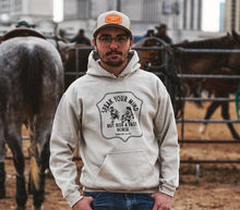 Load image into Gallery viewer, Cowboy Sh!t Speak Your Mind Hoodie - Sand