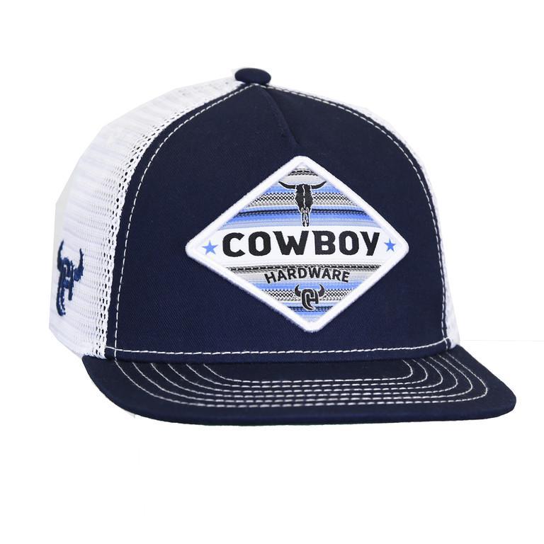 Cowboy Hardware Youth Built Tough Cap Navy/White 701590-480-Q