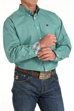 Load image into Gallery viewer, Cinch Mens L/S Print Green MTW1105830