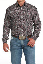 Load image into Gallery viewer, Cinch Mens L/S Print Mult MTW1105910