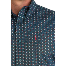 Load image into Gallery viewer, Miller Men's LS Print Modern BLU MTW1347150