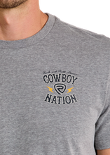 Load image into Gallery viewer, Rock&amp;Roll Graphic Tee Cowboy Skull (Grey) BU21T06783