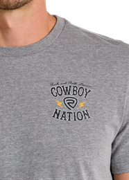 Rock&Roll Graphic Tee Cowboy Skull (Grey) BU21T06783