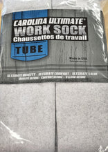 Load image into Gallery viewer, Carolina Ultimate Work Sock Tube Grey