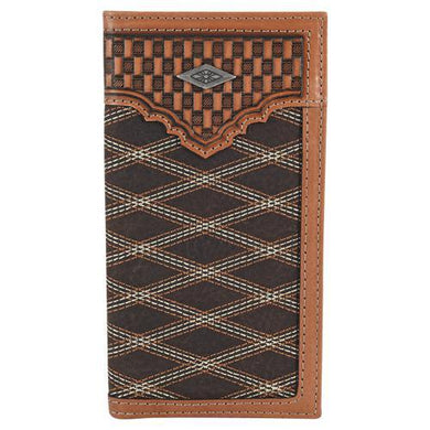 Justin Rodeo Wallet Crisscross Stitch 22054767W5