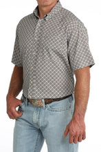 Load image into Gallery viewer, Cinch Mens S/S Print Arenaflex MTW1704175 GRY