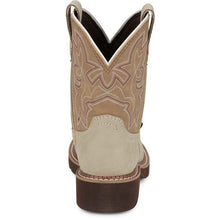 Load image into Gallery viewer, Justin Kay Taupe Natural Tan Cowhide Women's Boots GY9551