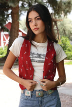 Load image into Gallery viewer, Cruel Denim Womens Vest CTV7532002 RED