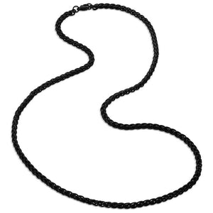 Montana Silversmith Midnight Onyx Wheat Chain Necklace NC6092
