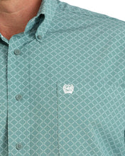 Load image into Gallery viewer, Cinch Mens L/S Print Arenaflex MTW1106136 BLU