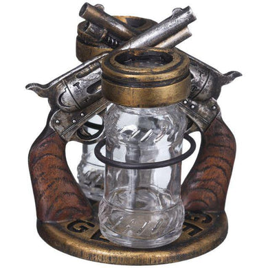 Tough 1 Double Pistols Salt and Pepper Shaker Set 87-2173-0-0