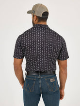 Load image into Gallery viewer, Wrangler Men&#39;s  Performance Polo Steer Blk 112366980